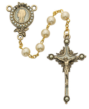 Pearls of Mary Rosary - 7mm - McVan - Chiarelli's Religious Goods & Church Supply