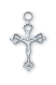 Sterling Silver Crucifix - McVan - Chiarelli's Religious Goods & Church Supply
