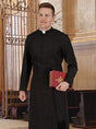Roman Cassock - Polyester with Gift Box - RJT - Chiarelli's Religious Goods & Church Supply