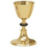 Chalice and Ciborium - Gold Plated with Paten - K106 - Koleys - Chiarelli's Religious Goods & Church Supply
