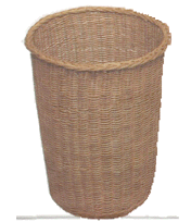 Round Collection Basket Extra Deep - Optional Liner - FJR - Chiarelli's Religious Goods & Church Supply