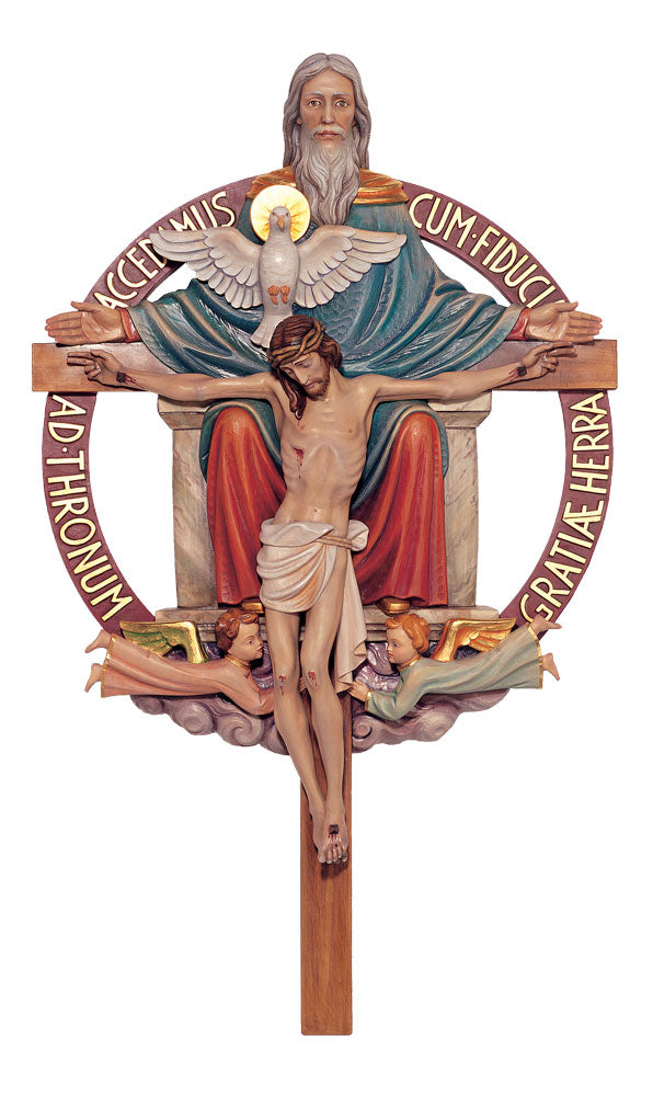 Holy Trinity Crucifix - Demetz - Chiarelli's Religious Goods & Church Supply