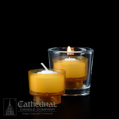 EZ Lites - 4 Hour (Choose color) - Cathedral Candle - Chiarelli's Religious Goods & Church Supply