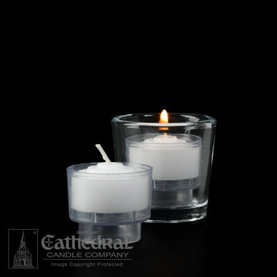 EZ Lites - 4 Hour (Choose color) - Cathedral Candle - Chiarelli's Religious Goods & Church Supply