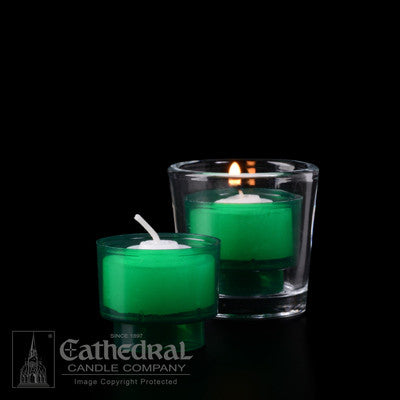 EZ Lites - 4 Hour (Choose color) - Cathedral Candle - Chiarelli's Religious Goods & Church Supply