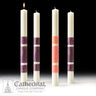 Artisan Wax Advent Candles - Cathedral Candle - Chiarelli's Religious Goods & Church Supply