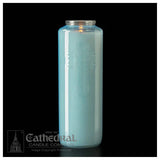 5 & 6-Day Glass Votive Candle (Crystal or Colored) - Cathedral Candle - Chiarelli's Religious Goods & Church Supply