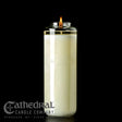 PrimaSanctum - Glass Sanctuary Candles - 8 Day Bottle Style - Chiarelli's Religious Goods & Church Supply  - Chiarelli's Religious Goods & Church Supply