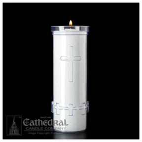 Divine Presence - 7 Day Platic Sanctuary Light - Chiarelli's Religious Goods & Church Supply  - Chiarelli's Religious Goods & Church Supply