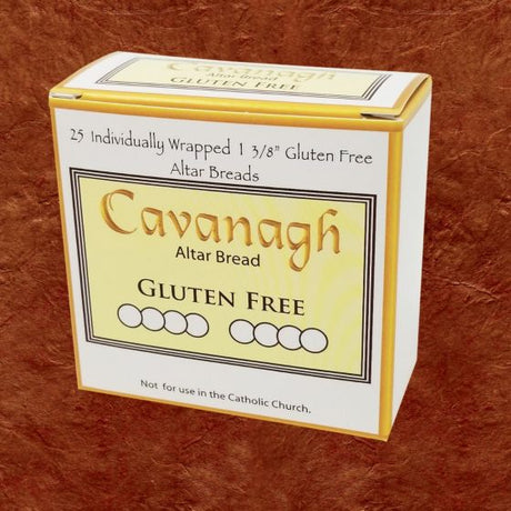 Altar Bread - 1-3/8" Gluten Free Host - Cavanagh - Chiarelli's Religious Goods & Church Supply