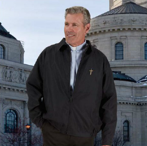 Deacon Microfiber Jacket - RJT - Chiarelli's Religious Goods & Church Supply