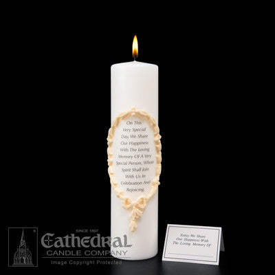 Memorial Candle - Cathedral Candle - Chiarelli's Religious Goods & Church Supply