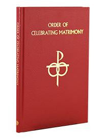 Order of Celebrating Matrimony - Leather - Catholic Book - Chiarelli's Religious Goods & Church Supply
