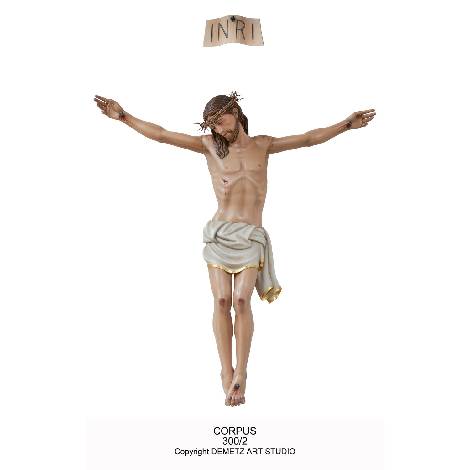 Demetz - Corpus con corona real de espinas | Modificación. 300/2