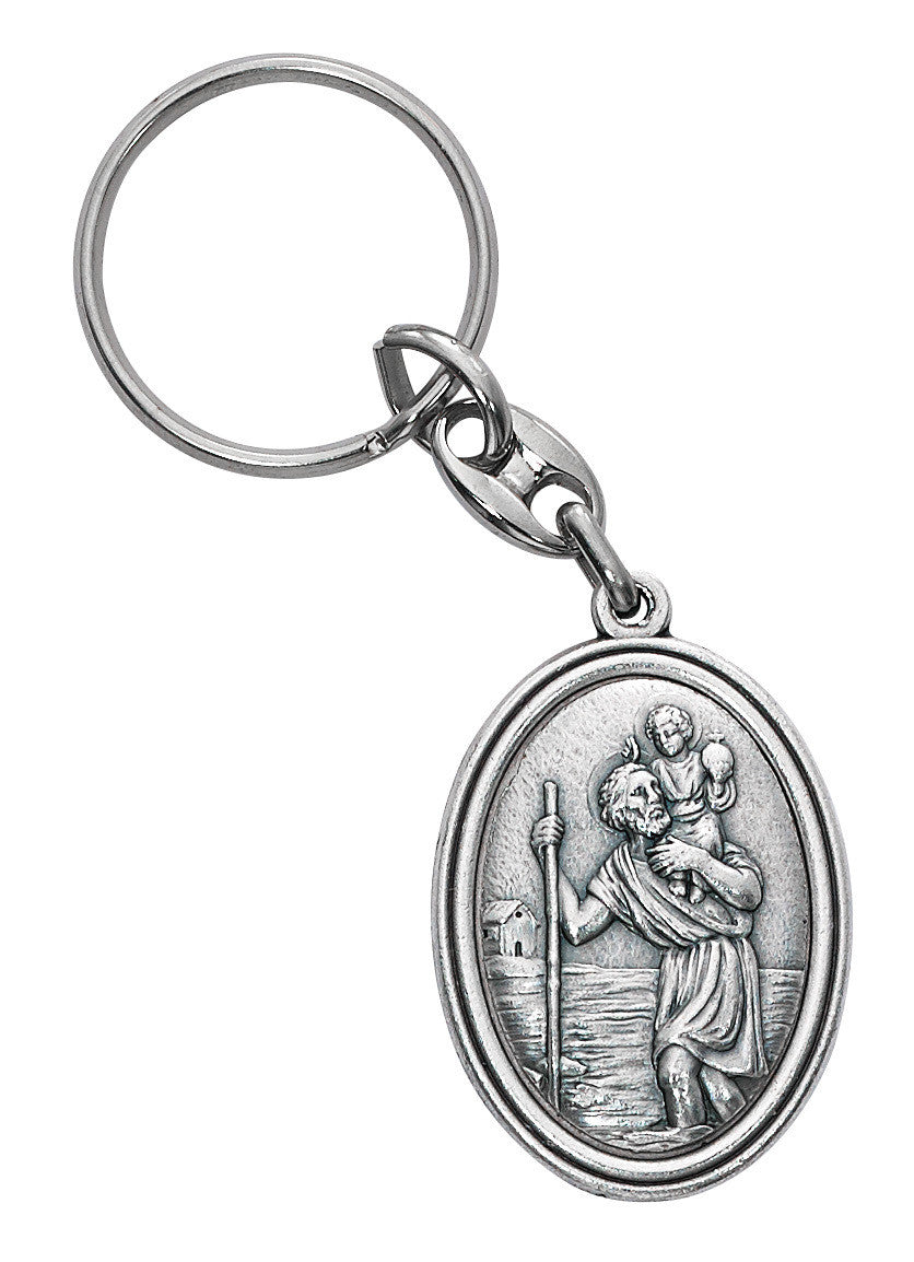 Saint Christopher Key Ring - McVan - Chiarelli's Religious Goods & Church Supply