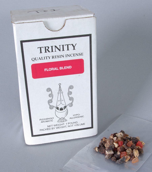 Trinity Incense - Floral Blend - HYPO-ALLERGENIC - Trinity - Chiarelli's Religious Goods & Church Supply