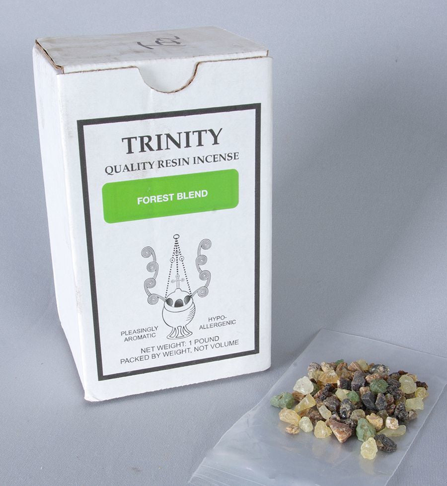 Trinity Incense - Forest Blend - HYPO-ALLERGENIC - Trinity - Chiarelli's Religious Goods & Church Supply