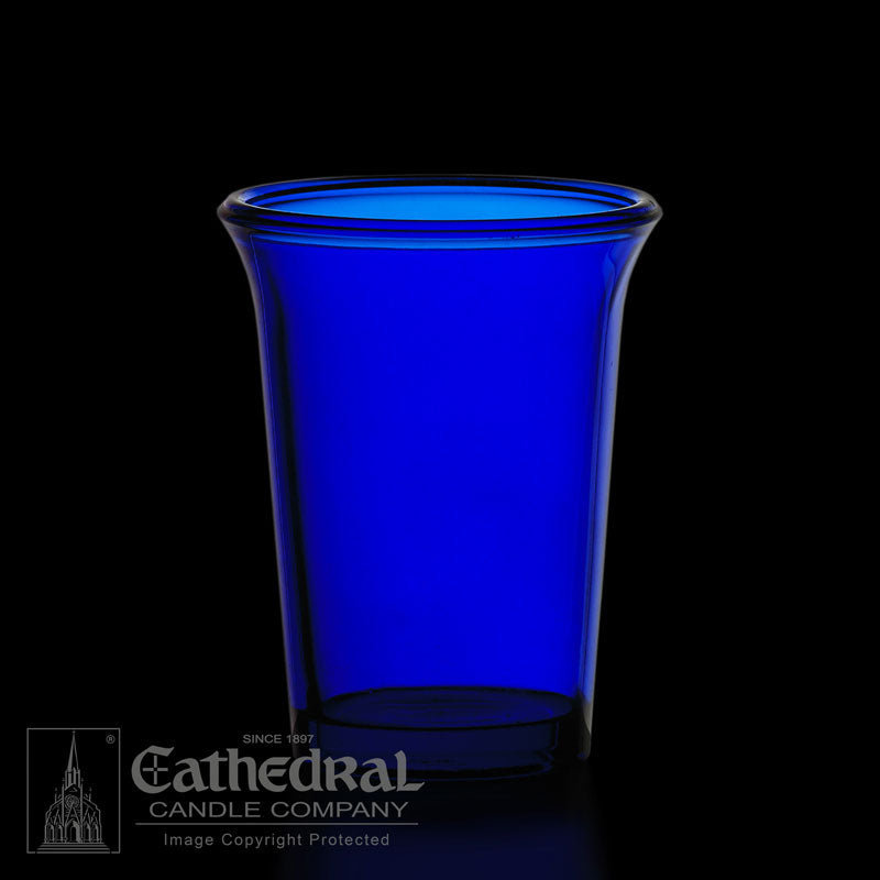 Votive | Light Glasses | 10/15/24 Hour | All Colors - Cathedral Candle - Chiarelli's Religious Goods & Church Supply