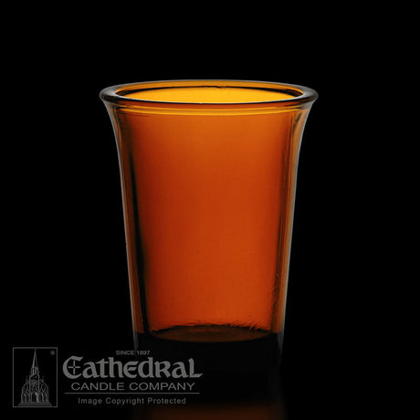 Votive | Light Glasses | 10/15/24 Hour | All Colors - Cathedral Candle - Chiarelli's Religious Goods & Church Supply