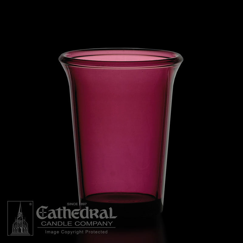 Votive | Light Glasses | 10/15/24 Hour | All Colors - Cathedral Candle - Chiarelli's Religious Goods & Church Supply