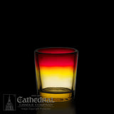 Votive | Light Glasses | 10/15/24 Hour | All Colors - Cathedral Candle - Chiarelli's Religious Goods & Church Supply