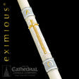 Eximious Collection | Way of the Cross Paschal Candle - Cathedral Candle - Chiarelli's Religious Goods & Church Supply