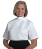 Womens Clergy Blouse Neckband - White - Murphy Robes - Chiarelli's Religious Goods & Church Supply