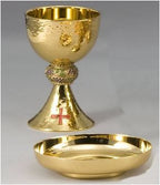 Chalice and Bowl Paten - Z469 - Zieglers - Chiarelli's Religious Goods & Church Supply