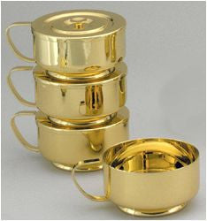 Stacking Ciboria - Polished Gold - z8475 - Zieglers - Chiarelli's Religious Goods & Church Supply