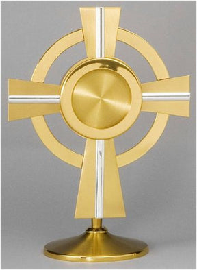 Ostensoria - 24K Gold and Silver Plated - ZM815 - Zieglers - Chiarelli's Religious Goods & Church Supply